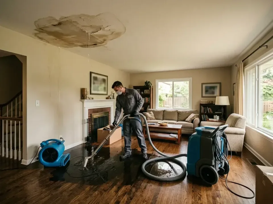 attic-pipe-burst-ceiling-drip-008 — frequently asked questions, Water Damage Restoration & Carpet Care in Ripley, MS